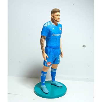 1/24 Alexandros Paschalakis Olympiacos  Handpainted figure